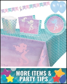 Mermaid Shine Party Supplies, Decorations, Balloons and Ideas